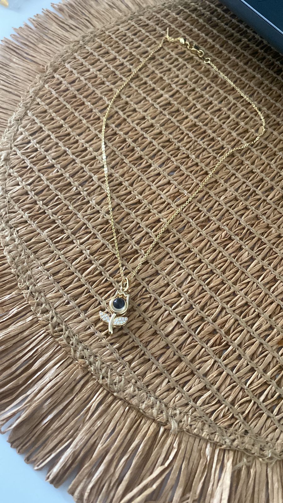 Cadena rosa covergold